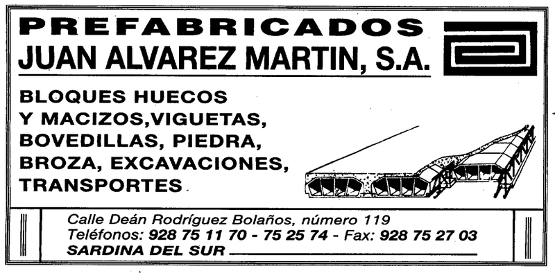 Prefabricados Juan Álvarez Martín
